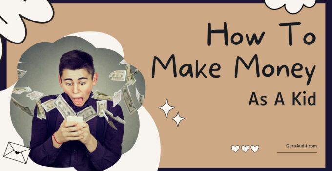 How To Make Money Online As A Kid